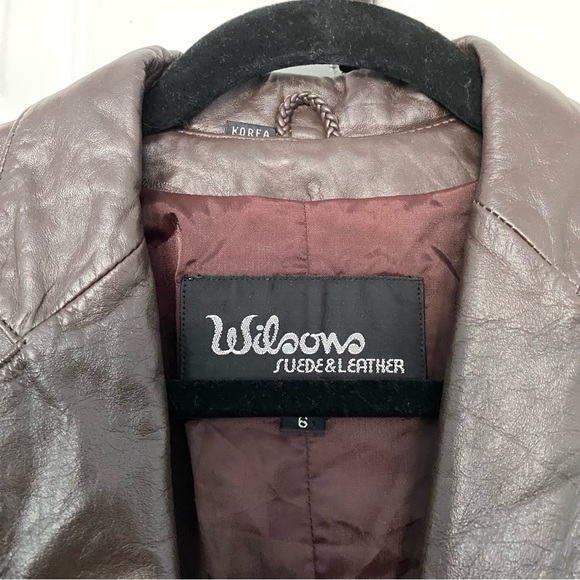 Wilsons Leather Blazer Jacket - Picture 5 of 11